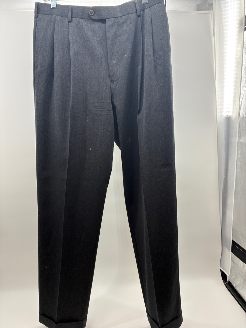 Brooks Brothers Black Pleated Dress Pants